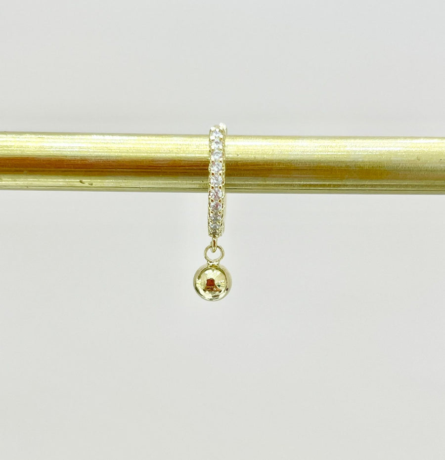 PIERCING ESFERA DORADA