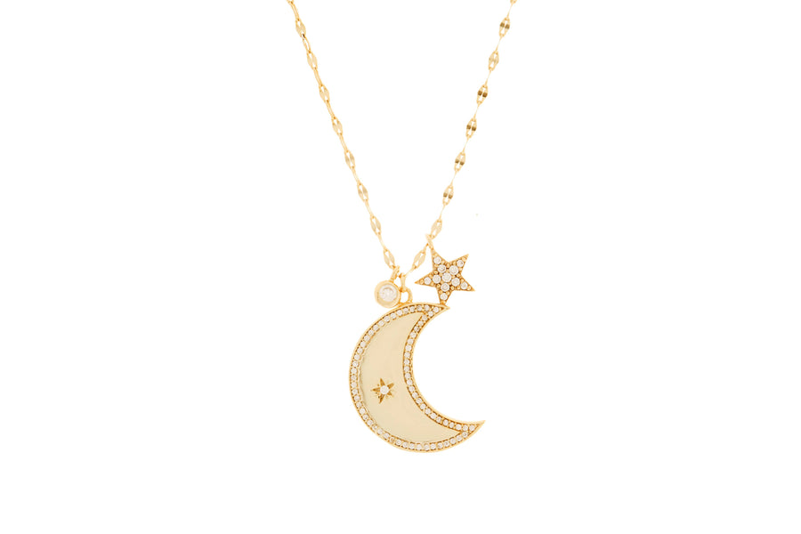 Collar Moon & Star