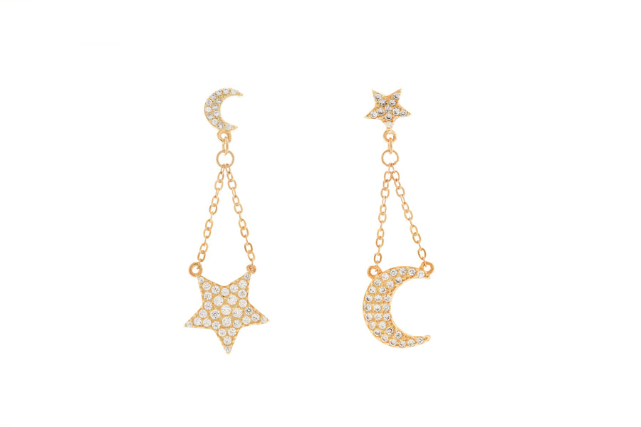 ARETES STAR & MOON CHAINS