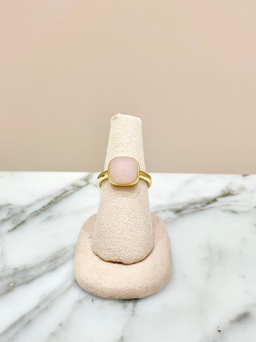 ANILLO PIEDRA ROSA