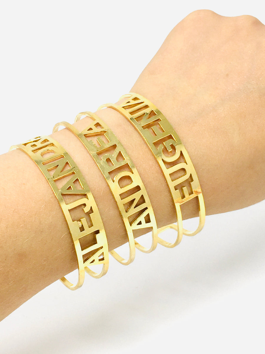 PULSERA NOMBRE PERSONALIZADA